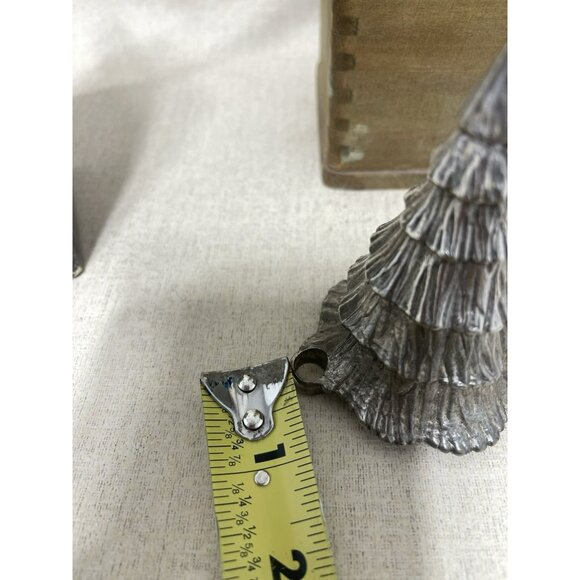 Vintage W.M. Rogers Silver Plate Christmas Tree Lights Candle Holder Italy - Picture 5 of 8